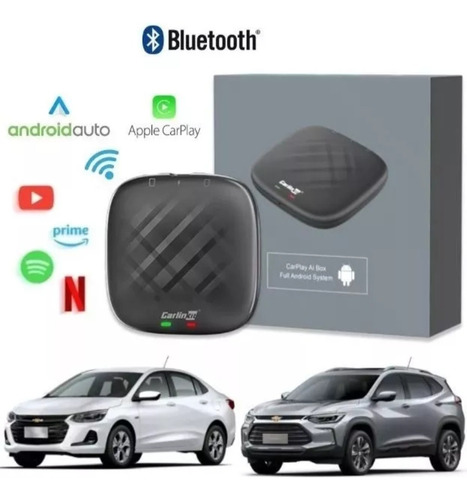 Streaming Box Onix Tracker Sistema Carplay Bluetooth 4g Wifi