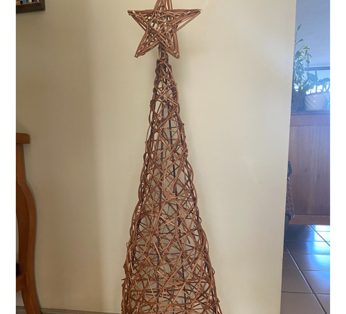 Árbol De Navidad De Mimbre