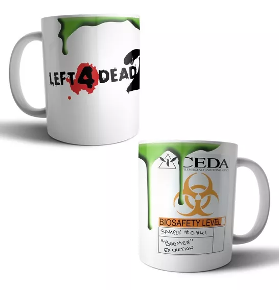 Taza Sublimada Left 4 Dead 2 Zombies