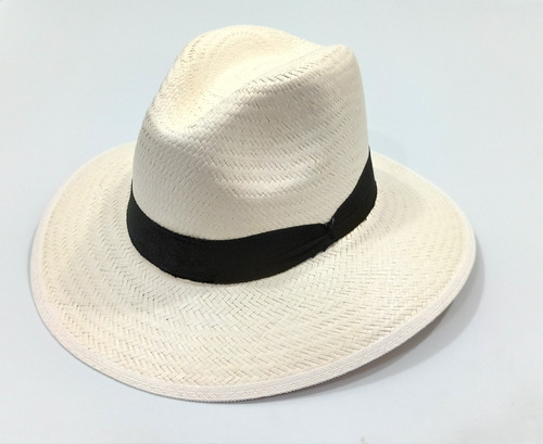 Oferta!! Sombrero Panamá Hat Hecho A Mano Soy Tienda Física.