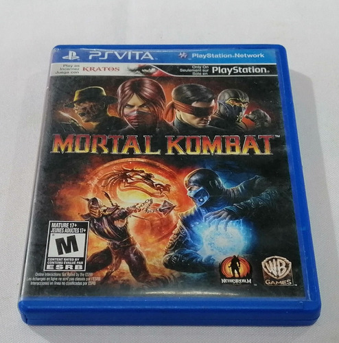 Mortal Kombat Ps Vita ( FĂsico ) (Usado)