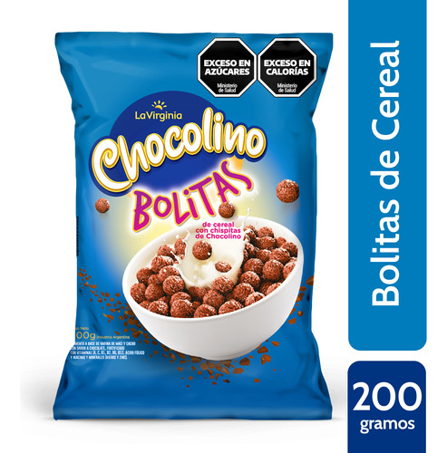 Chocolino Bolitas De Cereal Con Chispitas X 200 Gr