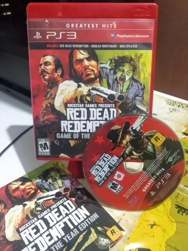 Jogo Red Dead Redemption Edição Jogo Do Ano Goty - PS3 - Rockstar