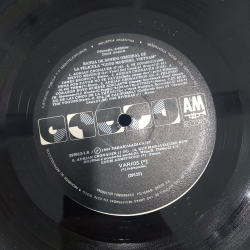 Good Morning Vietnam Banda Sonora De La Película (vinilo)