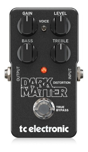 Tc Electronic Dark Matter Dist. Pedal Guitarra Distorsion 