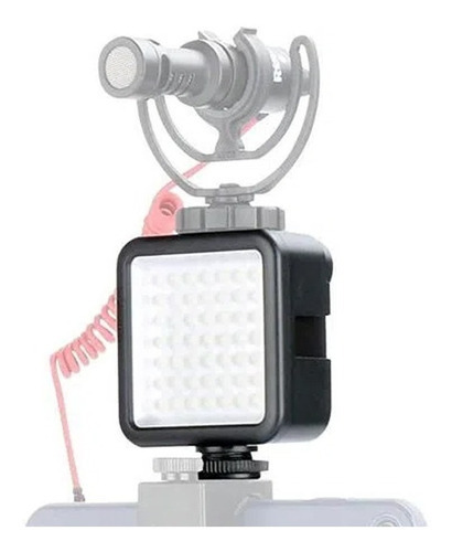 Iluminador Led Video Light W81 - 6000k - 81 Leds Cor da estrutura Preto