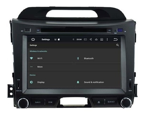 Radio Gps Bluetooth Kia Sportage 2010-15 Android 9.0 64gb 4g
