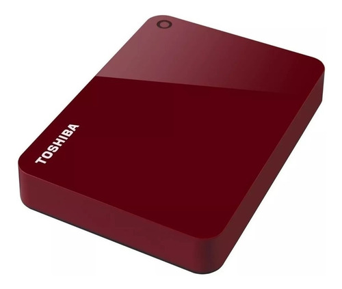 Disco Duro Externo Toshiba Canvio Advance 2 Tb Rojo