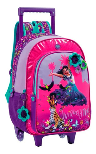 Morral Maleta Con Ruedas Escolar Encanto Disney Original 