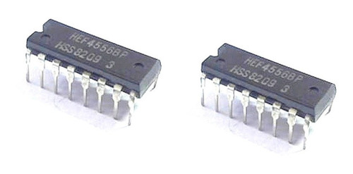 Hef4556  Dual Binary To 1 Of 4 Decoder/demultiplexer  4556 Cd4556