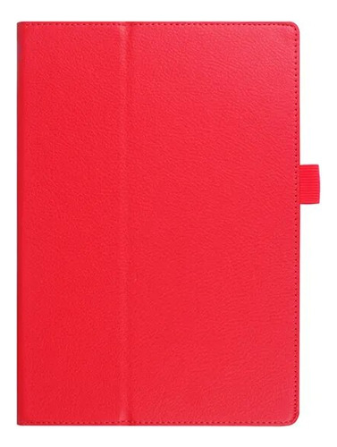 Funda Para Lenovo M10 Plus/3 Xiaoxin Tab Roja Tb-125f Tb-x60