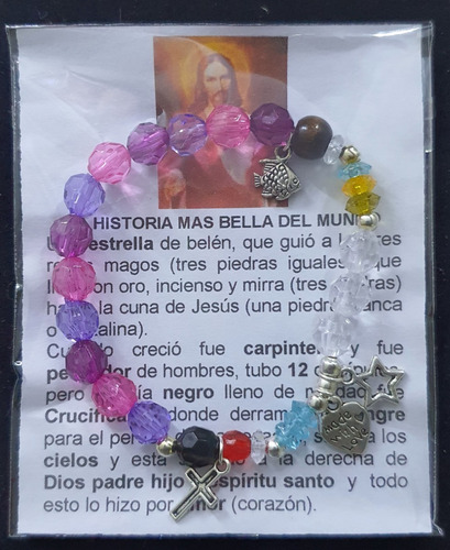 Pulsera Historia Más Bella Del Mundo, Hecha A Mano