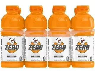 Gatorade Naranja Sin Azucar Zero 8 Pack 12 Onzas