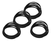 Comprar 4x 10x Pulseras Negras De Silicona Pulseras Suaves Y