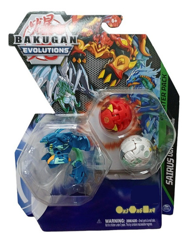 Set De 3 Muñecos Bakugan Evolutions  