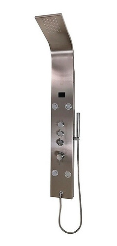 Imagen 2 de 5 de Columna Ducha Silver 4 Jets Ajustables 150x45x20 Sensor T°
