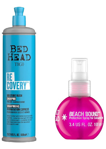 Tigi Bed Head Recovery Shampoo 400 Ml + Beach Bound 100 Ml