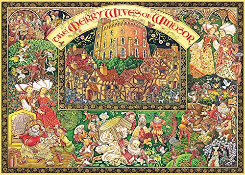 Rompecabezas Ravensburger Windsor Wives De 1000 Piezas