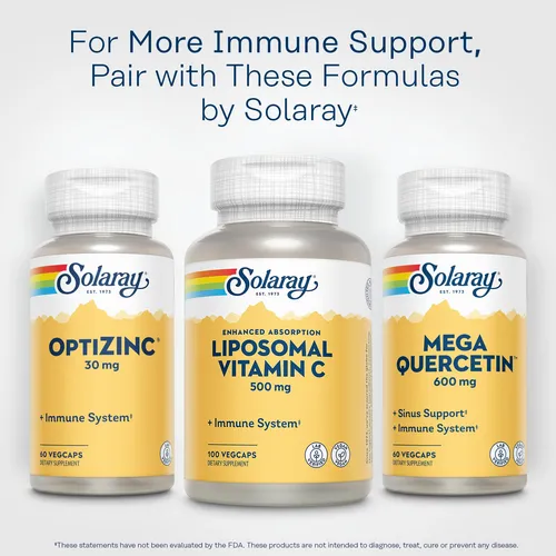 Suplemento Solaray De Vitamina C Liposomal, 500 Mg, Vegano,