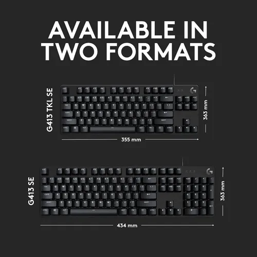 Teclado Mecánico Logitech G413 Se - Rendimiento Superior