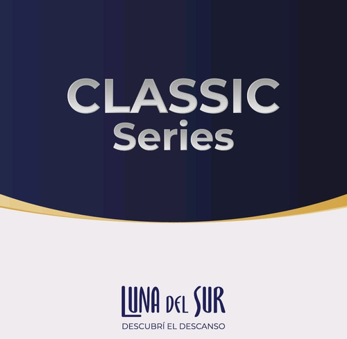 Sommier Dos Plazas Luna Del Sur Super Plus 130x190 Negro