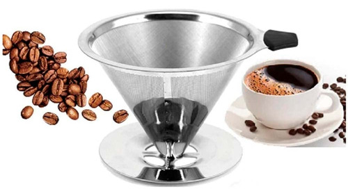 X Filtro Colador De Café Ecológico Reutilizable De Acero