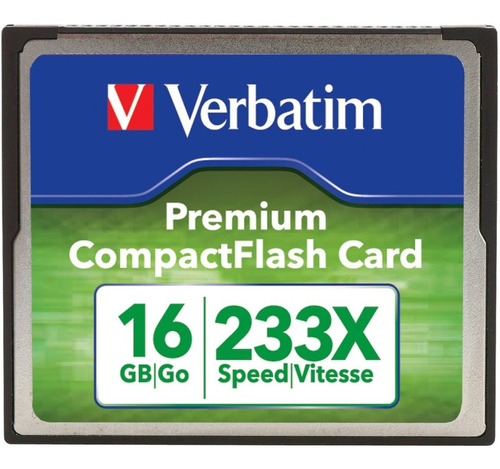 Compact Flash Cf Verbatim Premium 16 Gb