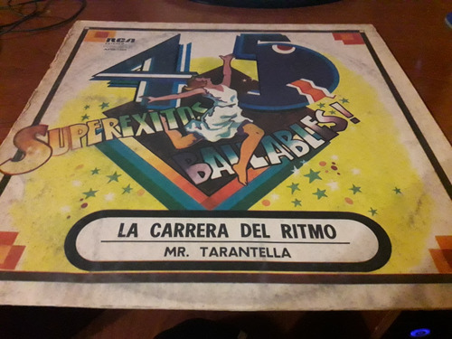 Mr. Tarantella 45 Súper Éxitos Bailables Vinilo Impecable