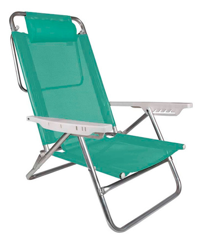 Silla Reposera Mor Summer Almohadilla Aluminio Playa Camping