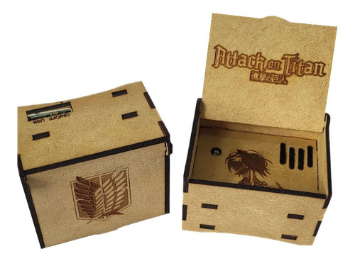 Caja Musical - Shingeki No Kyojin Attack On Titan 3 Melodías