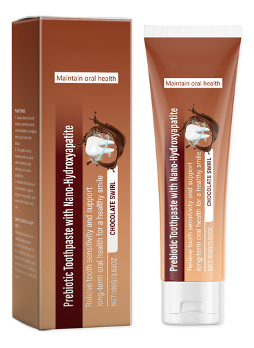 D Creme Dental Branqueador Com Sabor De Chocolate Embranquec