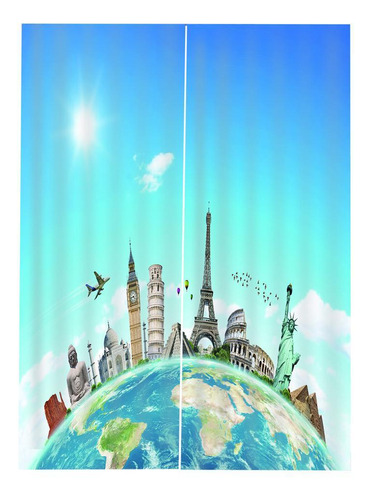 Forro De Cortina De Baño Resistente Al Moho El 150x166cm