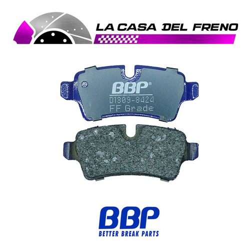 Pastilla De Freno Trasera Mini Cooper S Bev  2008-2009