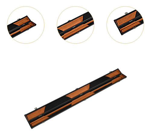 3/4 Caja De Billar De Billar Billiard Cue Bag Table Con