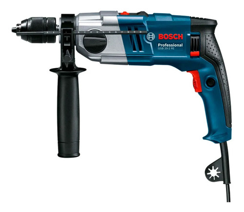 Imagem 2 de 6 de Furadeira Profissional De Impacto Gsb 20-2 Re 800w - Bosch