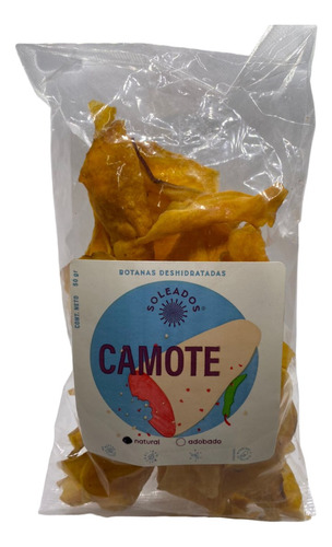 Pack De 4 Camote Deshidratado Soleados - Natural Y Adobado