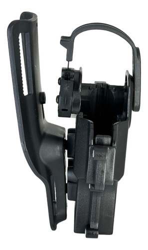Coldre Curto Mc03 Com Plataforma De Cintura Md4 + 6 Adaptadores de Guarda Mato Maynards Preto Canhoto