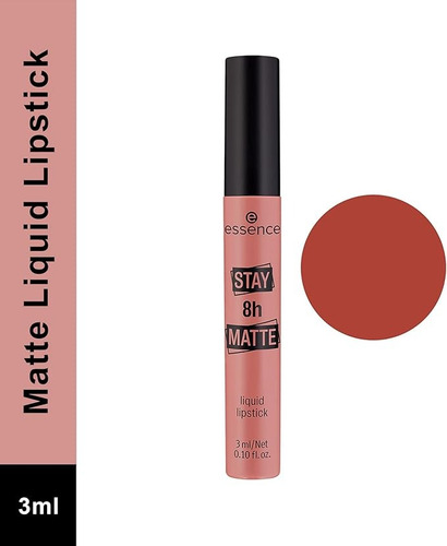 Labial Stay Matte 8h - Essence - 02 Duck Face