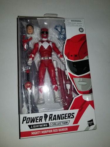 Red Ranger Power Rangers Lightning Collection Detalles Empaq (Usado)