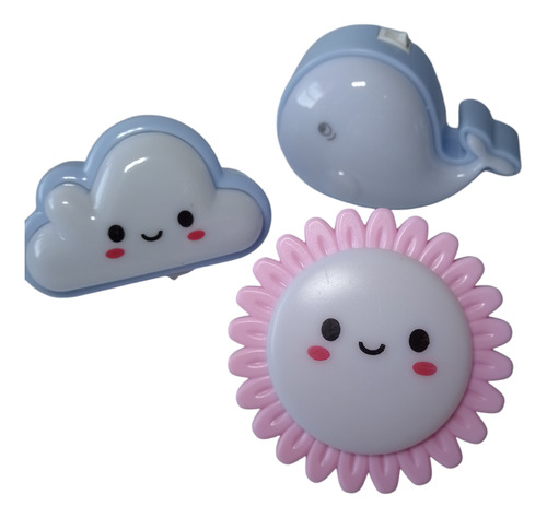 Lampara Led Luz De Noche En Forma De Nube Para Tu Bb