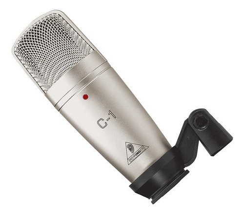 Behringer C1 Microfono Condensador De Estudio Color Plata Plata
