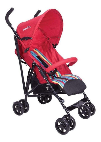 Carriola de paseo Evenflo Light route rojo con chasis color negro