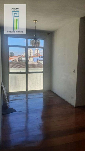 Imagem 1 de 30 de Apartamento, 70 M² - Venda Por R$ 270.000,00 Ou Aluguel Por R$ 1.300,00/mês - Vila Santa Catarina - São Paulo/sp - Ap1678