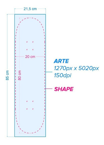 Imagem 3 de 10 de Shape Skate Decoração Personalizado Com Sua Arte