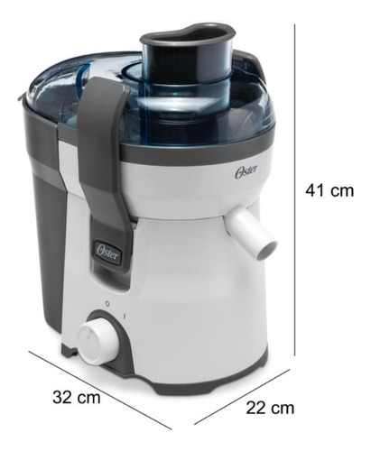 Extractor De Jugo Oster Con 1 Velocidad 400 Watts Blanco