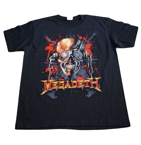 Camiseta Megadeth Importada Talla M 