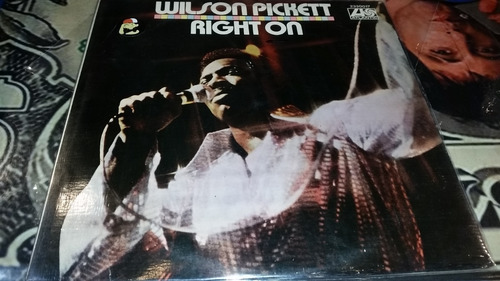 Wilson Pickett Right On Lp Vinilo Argentina Muy Bueno 1970