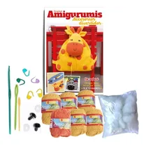 Comprar Kit Revista Tejido Crochet Amigurumis-crea Tu Mochila Jirafa