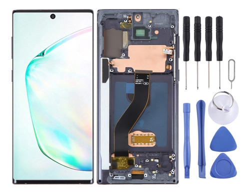 Pantalla Lcd Oled Negra De 6.67 Pulgadas Con Marco For Sams