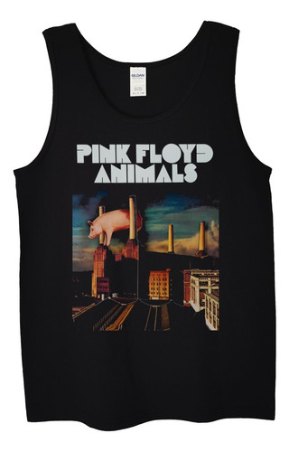 Polera Musculosa Pink Floyd Animals Album 2 Rock Abominatron